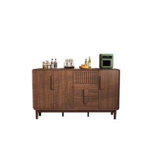 Solid Wood Chinese Dining Room Storage Cabinet