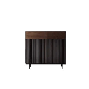 Italian Minimalist Solid Wood Shoe Cabinet