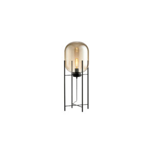 LumiGlass Modern Floor Lamp