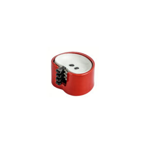 Apple-Shaped Ceramic Dipping Dish Set with Holder