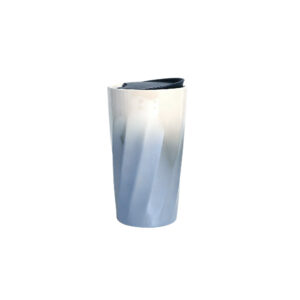 Spring Series Pearl Glaze Double-Wall Ceramic Tumbler