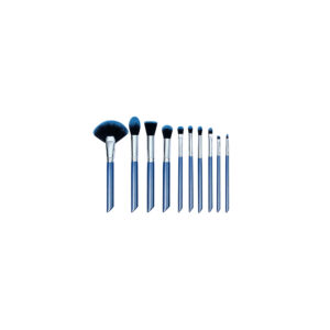 Premium 10-Piece Professional Makeup Brush Set with Artistic Storage Case