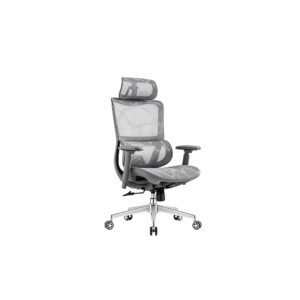 High-Elastic Mesh Ergonomic Office Chair with Adaptive Lumbar Support