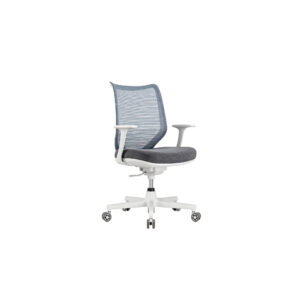 Breathable Dual-Fabric Ergonomic Office Chair