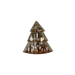 Tower 3-Tier Corner Storage Shelf for Home & Office