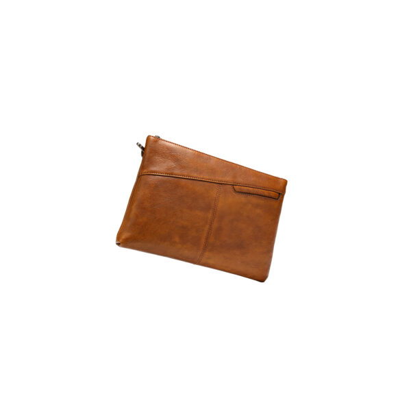 Cowhide Leather Organiser Clutch