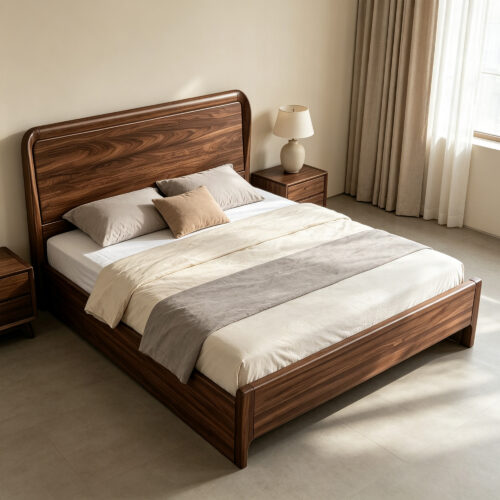 Noirwood Lift-Up Storage Bed Frame