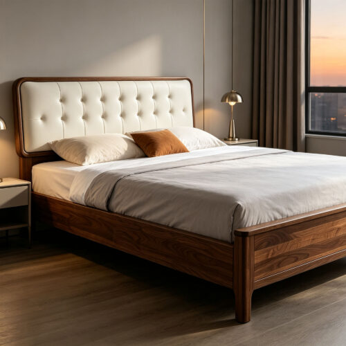 Milan Tufted Lift-Up Storage Bed Frame
