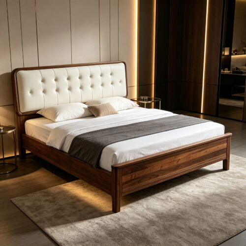 Milan Tufted Lift-Up Storage Bed Frame