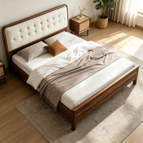Milan Tufted Lift-Up Storage Bed Frame