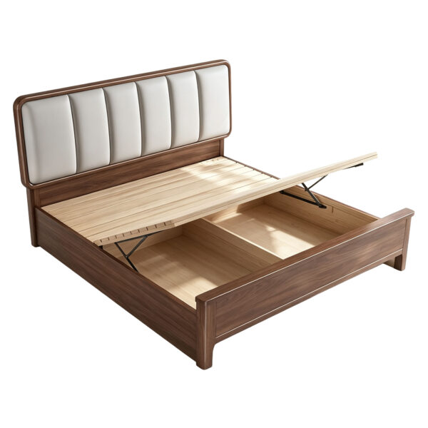 Sereno Upholstered Lift-Up Storage Bed Frame