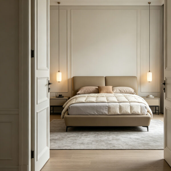 Forte Upholstered Bed Frame