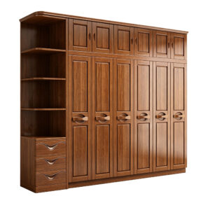 Bedroom Wardrobe with Side Storage
