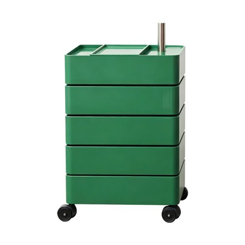 Rotating Multi-Tier Storage Cabinet