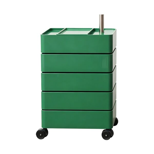 Rotating Multi-Tier Storage Cabinet