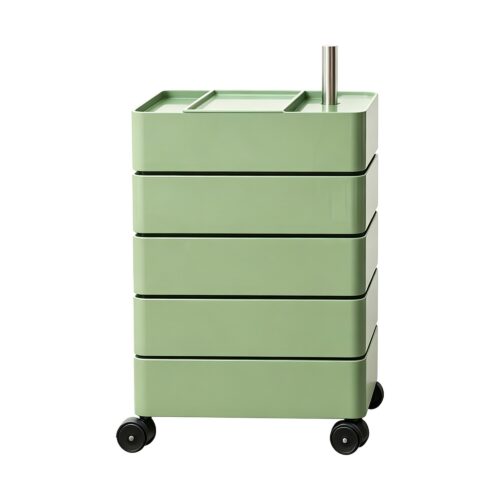 Rotating Multi-Tier Storage Cabinet