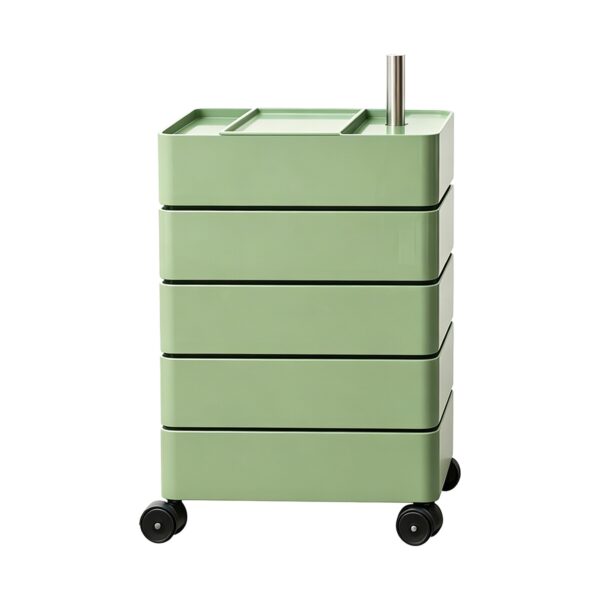 Rotating Multi-Tier Storage Cabinet