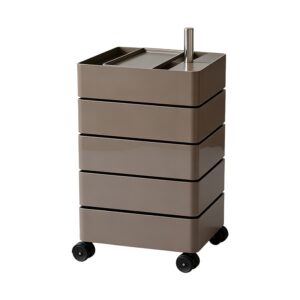 Rotating Multi-Tier Storage Cabinet