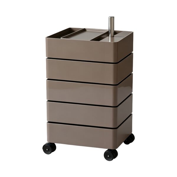 Rotating Multi-Tier Storage Cabinet