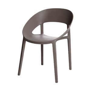 Mia Curved-Arm Dining Chair