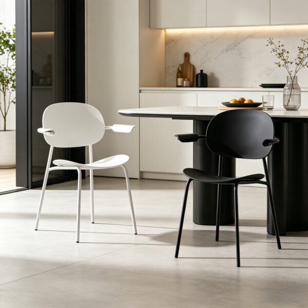 Wrap-Arm Dining Side Chair