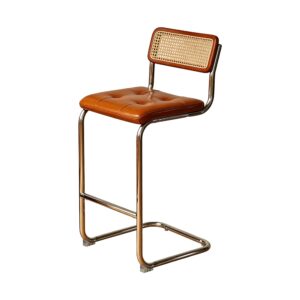 Woven Rattan Bar Stool