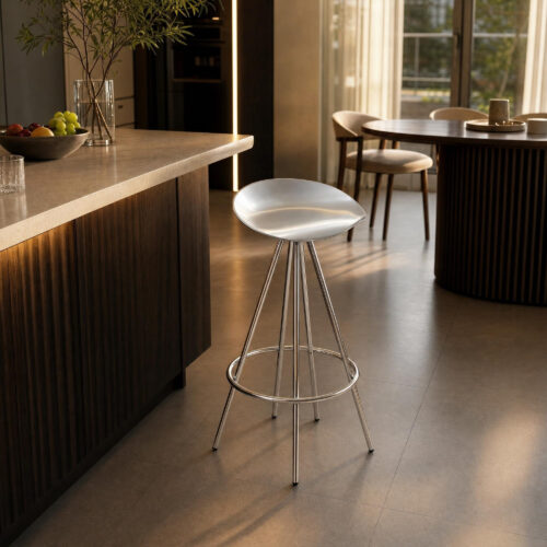 Metal High Bar Stool