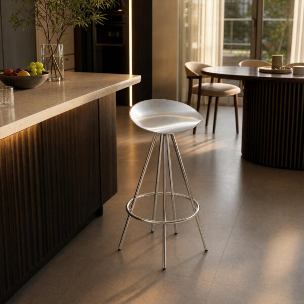 Metal High Bar Stool