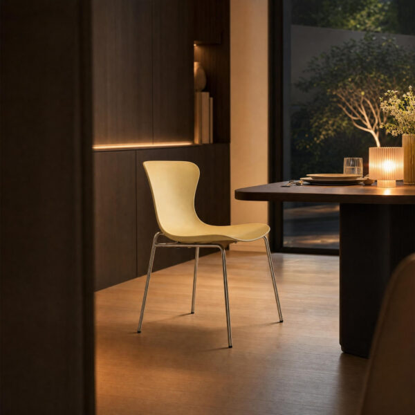 Aurora Curved-Back Dining Chair