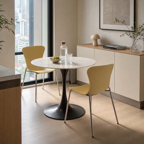 Aurora Curved-Back Dining Chair