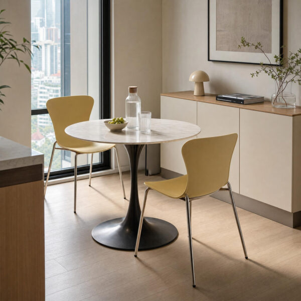 Aurora Curved-Back Dining Chair