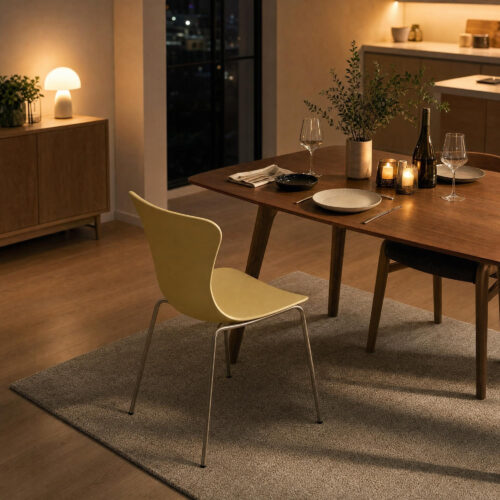 Aurora Curved-Back Dining Chair