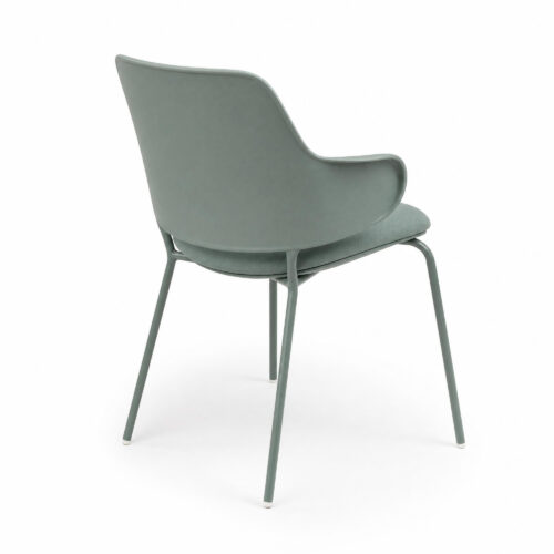 Sage Green Contoured Dining Chair