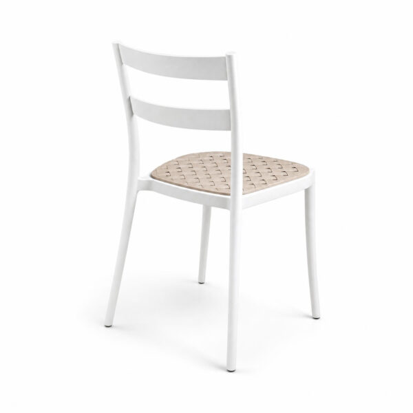 Rattan-Texture Dining Chair