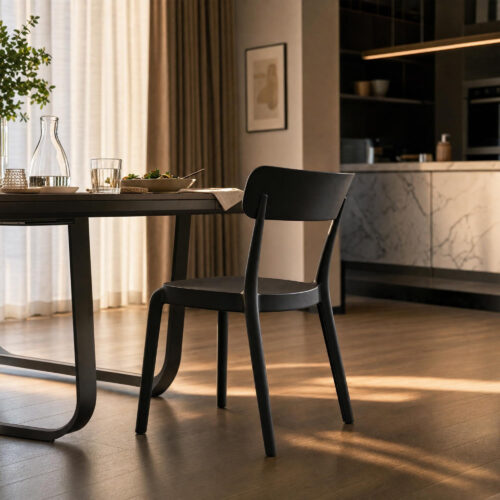ModuArch Curved-Back Dining Chair