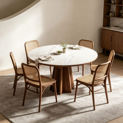 Sintered Stone Extendable Dining Table