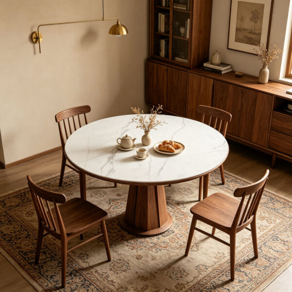 Sintered Stone Extendable Dining Table