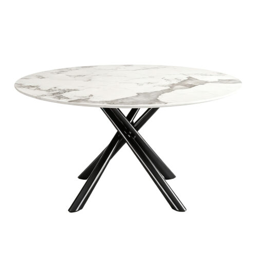 Star Base Sintered Stone Round Dining Table