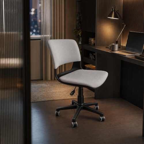 Light Grey Fabric Task Chair