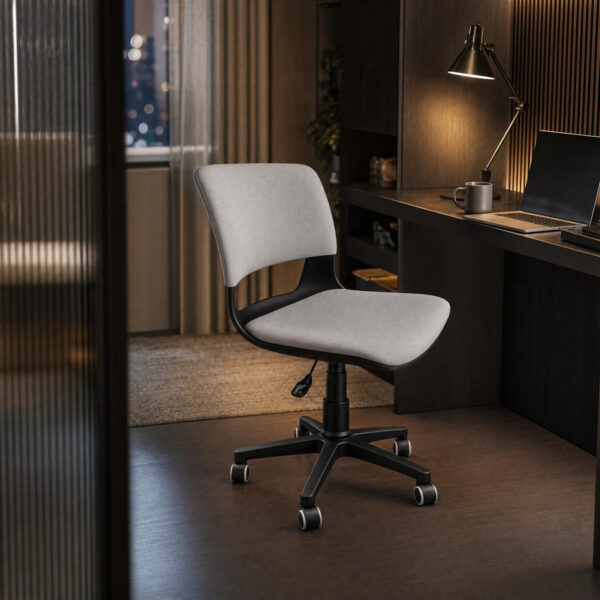 Light Grey Fabric Task Chair