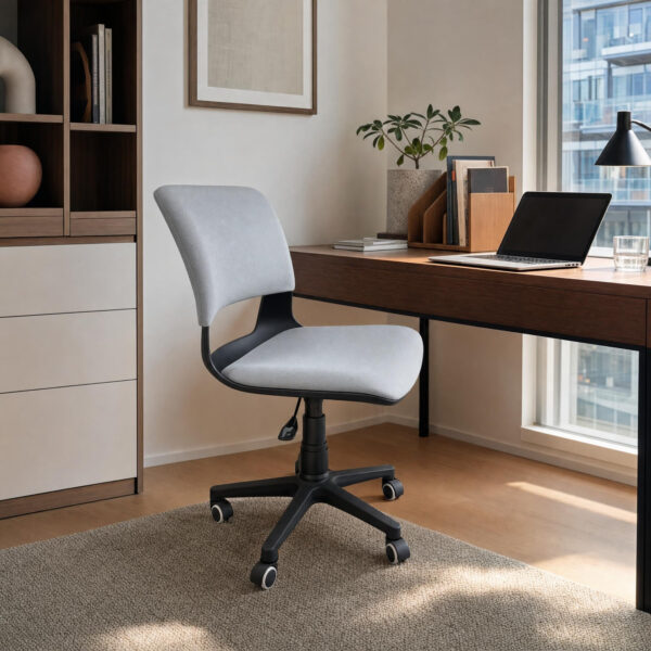 Light Grey Fabric Task Chair