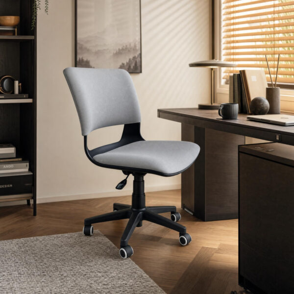 Light Grey Fabric Task Chair