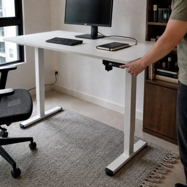 FlexiFlow Height-Adjustable Sit-Stand Desk