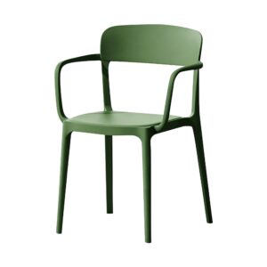 Curved Accent Armchair