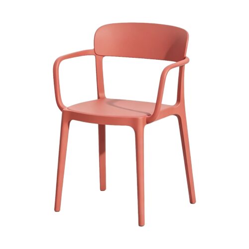 Curved Accent Armchair