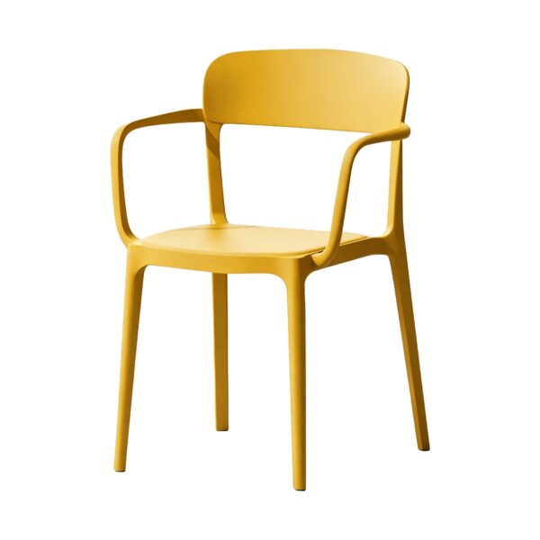 Curved Accent Armchair