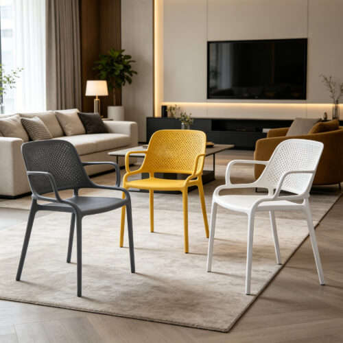 Harper Perforated Armchair