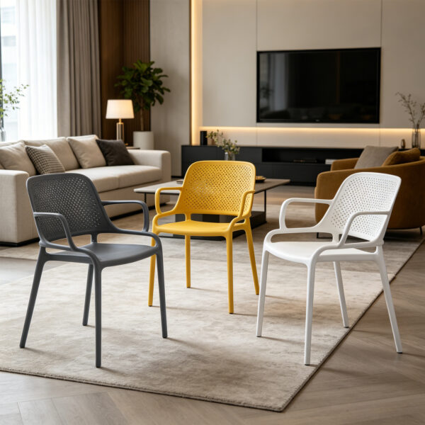 Harper Perforated Armchair