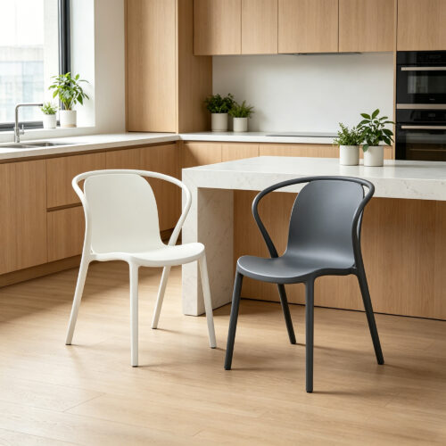 Trio Grid-Back Stackable Chair
