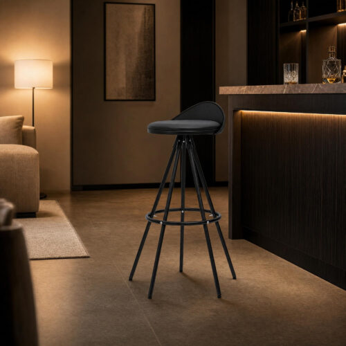 Cushioned Wraparound Bar Stool